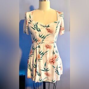 Floral Print Women's Dress
